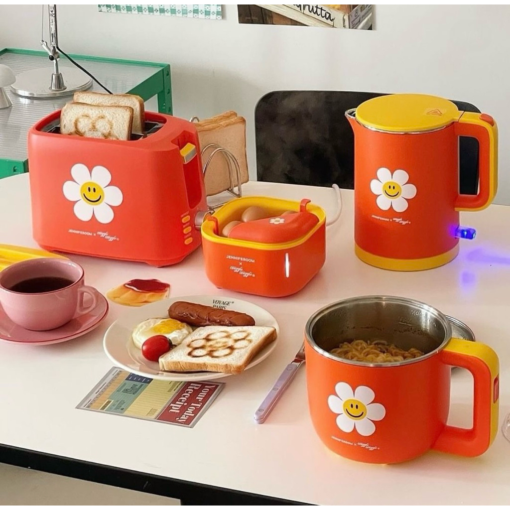 (พร้อมส่ง)Jenniferoom x Wiggle Wiggle เครื่องใช้ไฟฟ้าสไตล์มินิมอลจากเกาหลี Jenniferoom x Wiggle Wiggle