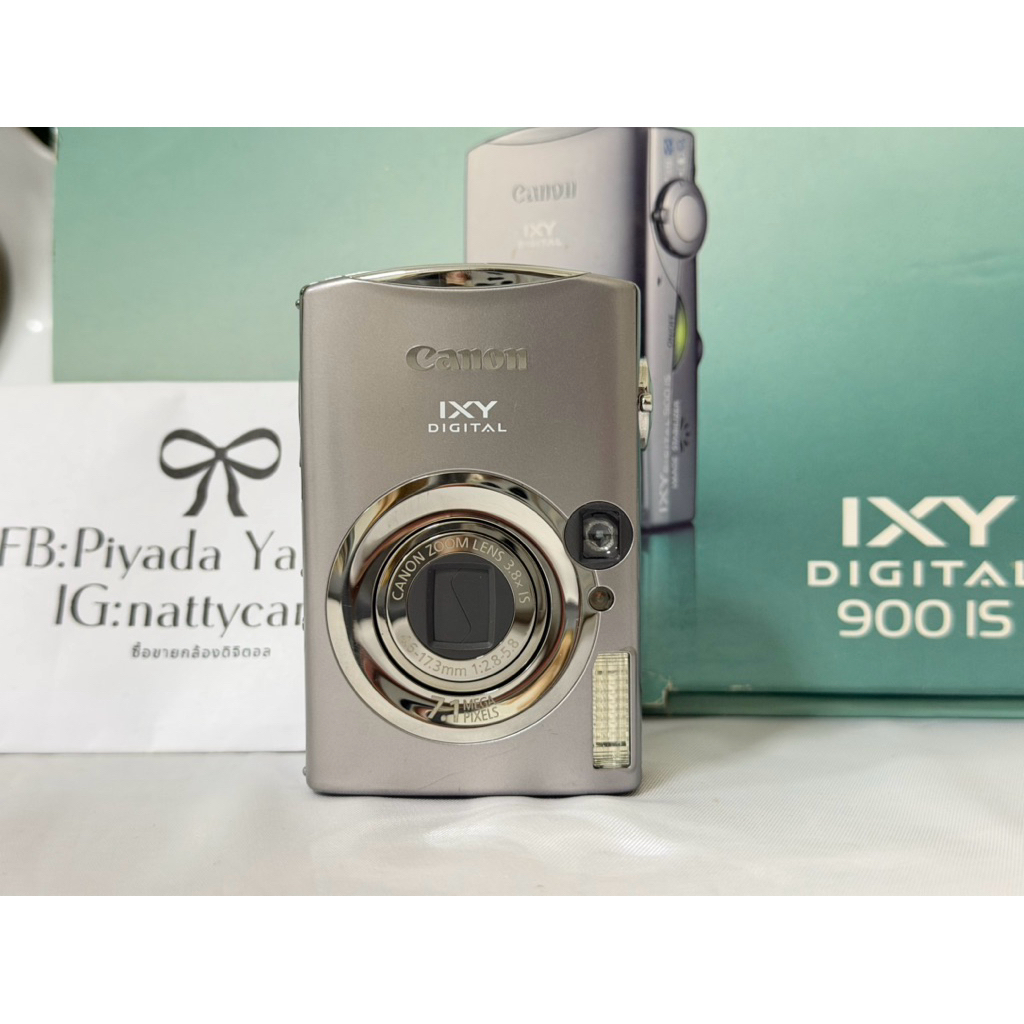 Canon ixy 900is งานกล่องสีเงิน🤍📦