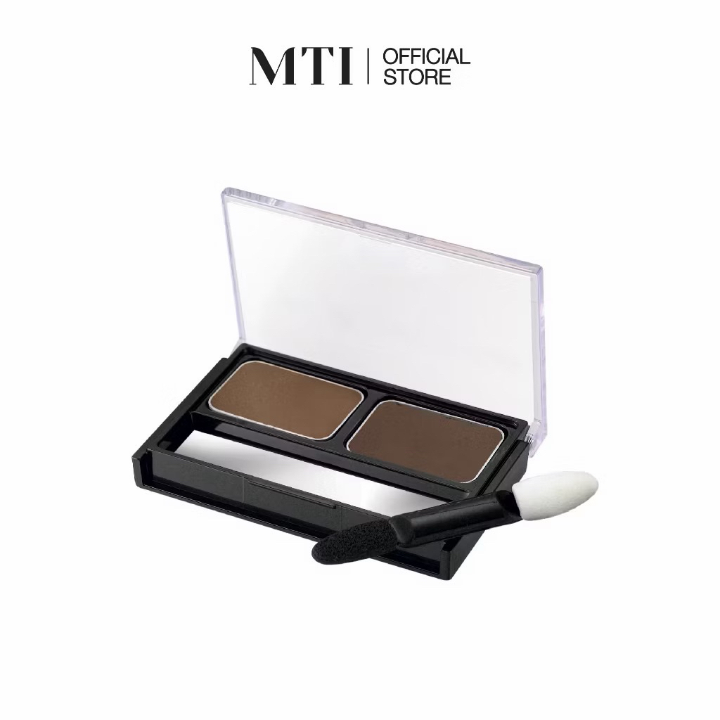 ❤️ใหม่ แท้💯MTIส่งไวเค้กไลเนอร์ น้ำตาลเข้ม/น้ำตาลอ่อน  ที่เขียนคิ้วแบบฝุ่น Cake Linerอายแชโดว์ อายไลเนอร์ เขียนขอบตา