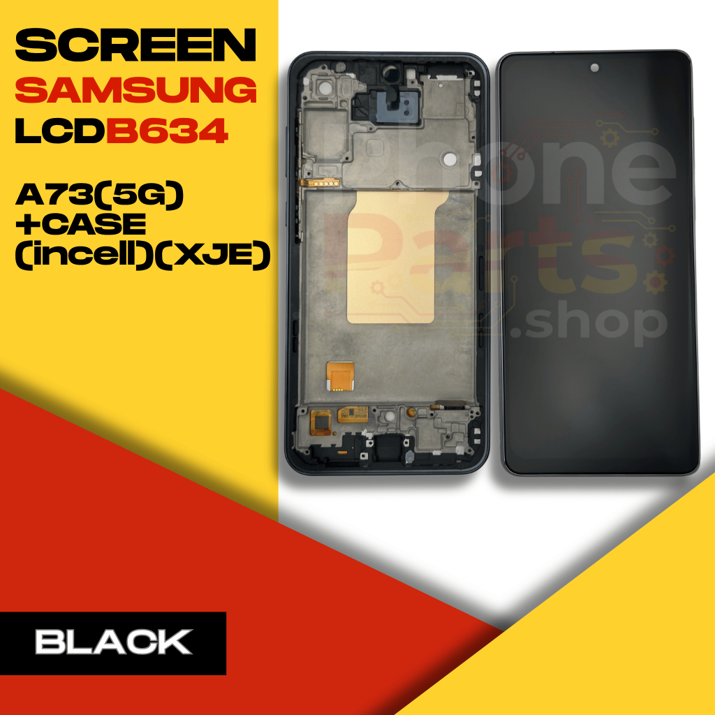 หน้าจอ LCD Samsung  A73(5G)+CASE (incell)(BLACK)(XJE)
