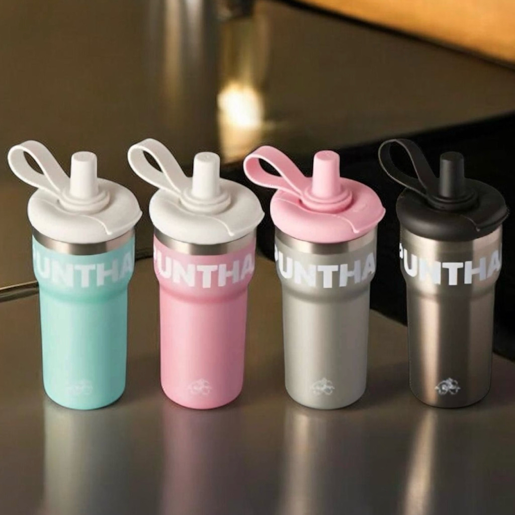 (ทักลด50%) 📌แท้ punthai แก้วเก็บความเย็นพันธุ์ไทย Metallic แก้ว Punthai600ml 2025 เมทัลลิค
