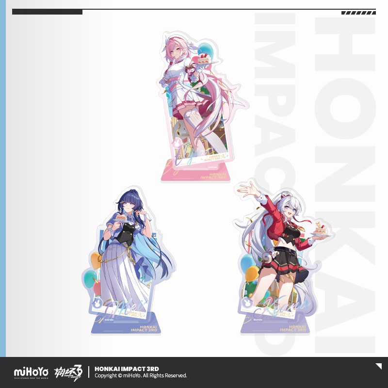 [ พร้อมส่ง / Official ] Honkai Impact 3rd 9th Anniversary - Standee ฮงไค อิมแพค HI3 สแตนดี้ ครบรอบ 9