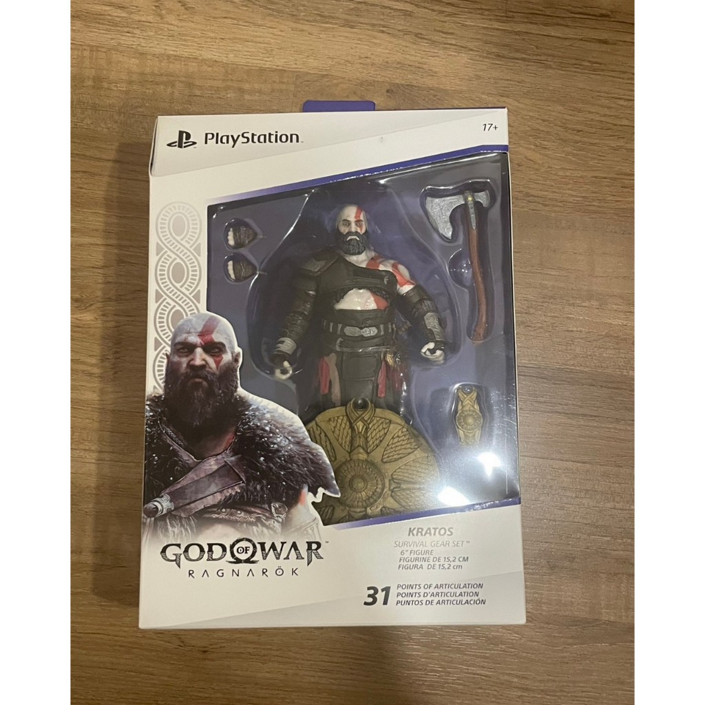 Spin Master X Playstation God Of War Ragnarok Kratos Action Figure