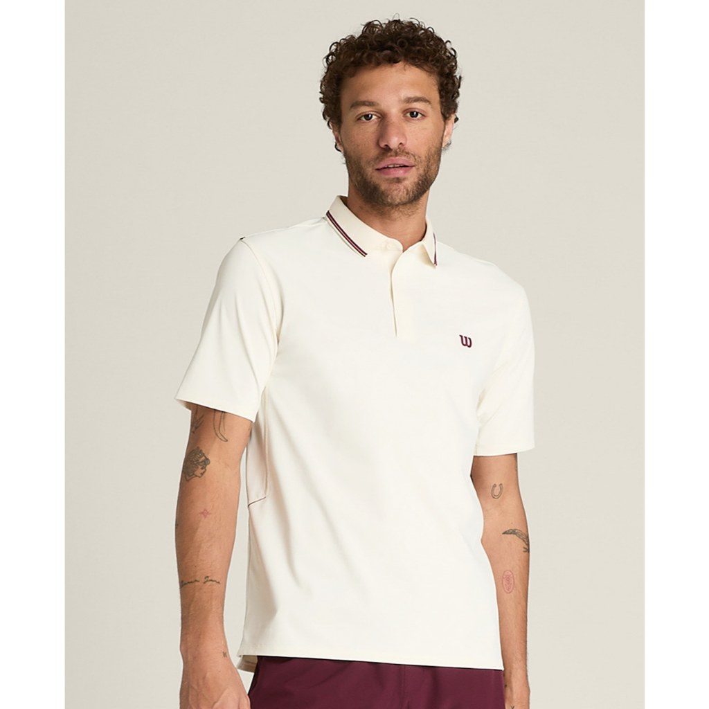 Wilson Men Challengers Technical Polo เสื้อโปโล WM00507W002001 Official Store