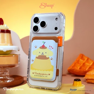 [MS Wallet Pompompurin] Pompompurin Collection MS Wallet ที่ใส่บัตรแม่เหล็กแปะหลังโทรศัพท์ สำหรับเคสแม่เหล็ก ปอมปอมปุริน