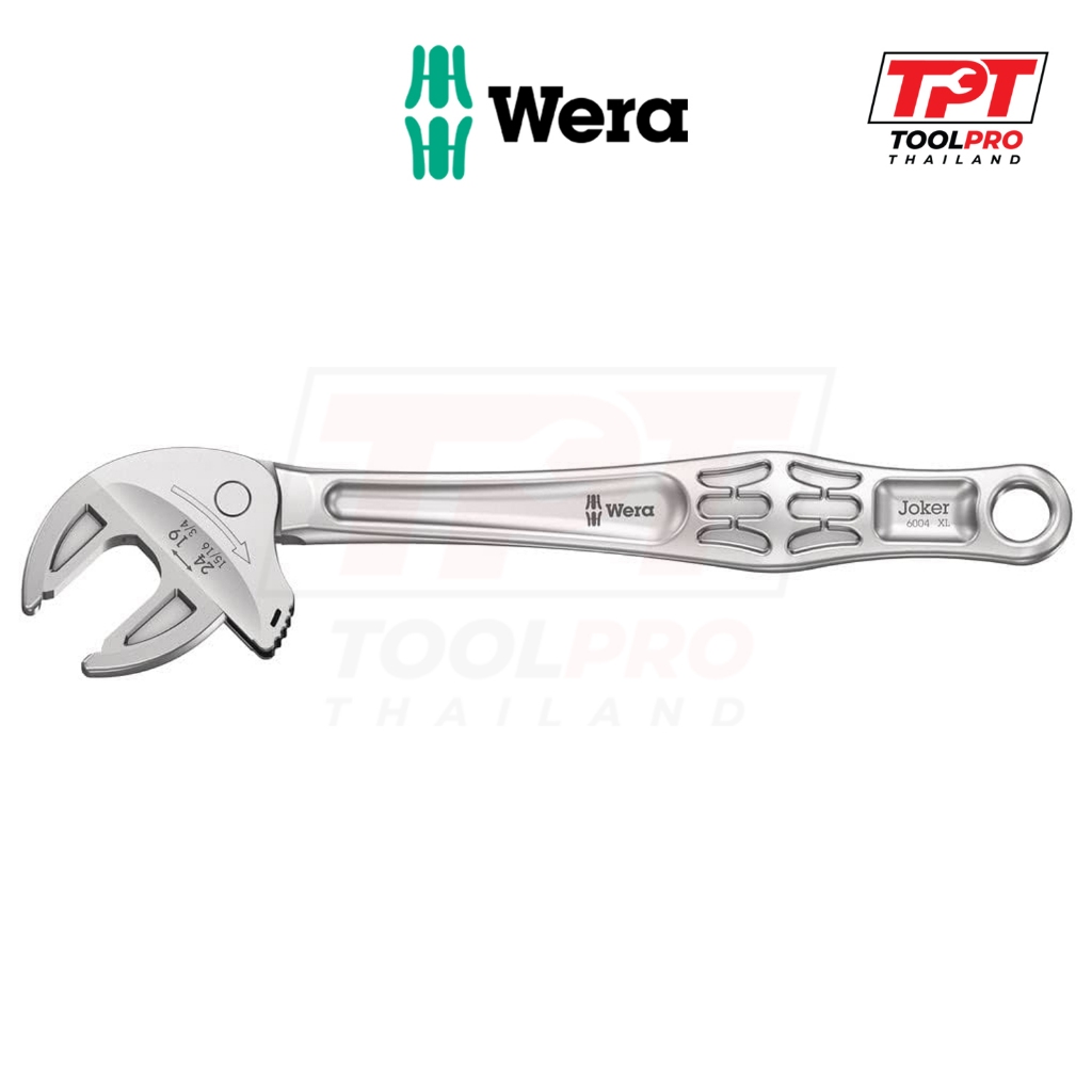 Wera ประแจ 6004 Joker XL, 19-24mm, Self Setting Spanner (05020104001)