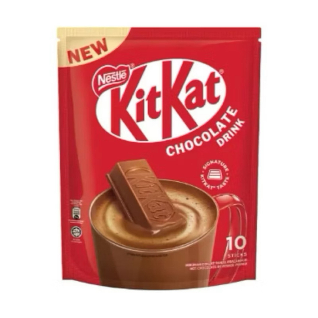 KitKat Chocolat Drink ผงเครื่องดื่มช็อกโกแลตคิทแคท 1 ถุงมี 10 ซอง(10x33g)