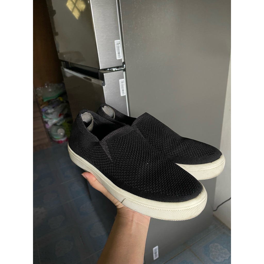 skechers รองเท้าสลิปออนสีดำ 40