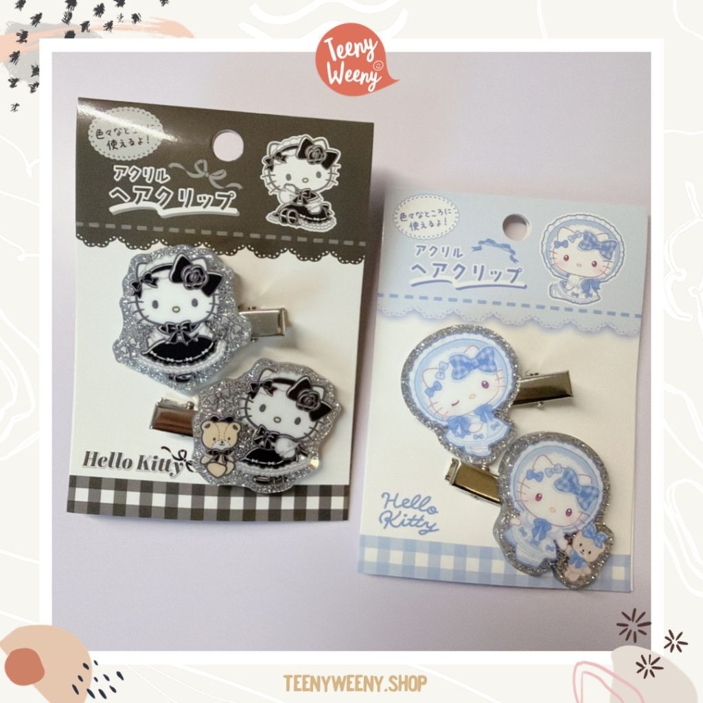 กิ๊บซานริโอ้ คิตตี้ รุ่นโลลิต้า Hello Kitty lolita hair clips