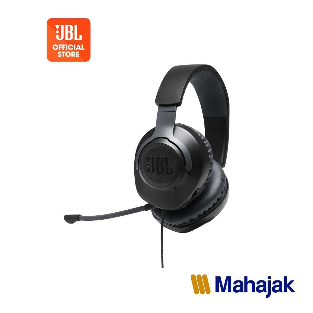 JBL Quantum 100 เสียงแม่นยำ พร้อมไมค์ถอดได้ เบาสบายใส่ได้นาน