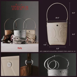 พร้อมส่ง✅แท้ Rälly🚚✨Rally The Bag Mini Whisper Rally Movement Bucket กระเป๋าโท้ crossbody กระเป๋าสะพายข้าง I Do