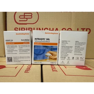 Intrasite Gel อินทราไซท์ เจล เจลสำหรับใส่แผลกดทับ แผลเบาหวาน ขนาด 25 กรัม [1 กล่อง] BB 4210