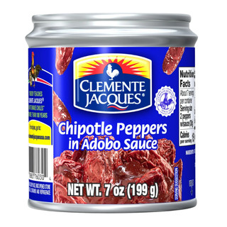 พริกชิพโปทเลในซอสอะโดโบ 119กรัม ตราเคลเมนเต ฌัก - Chipotles Peppers in Adobo Sauce in can 199g Clemente Jacques brand