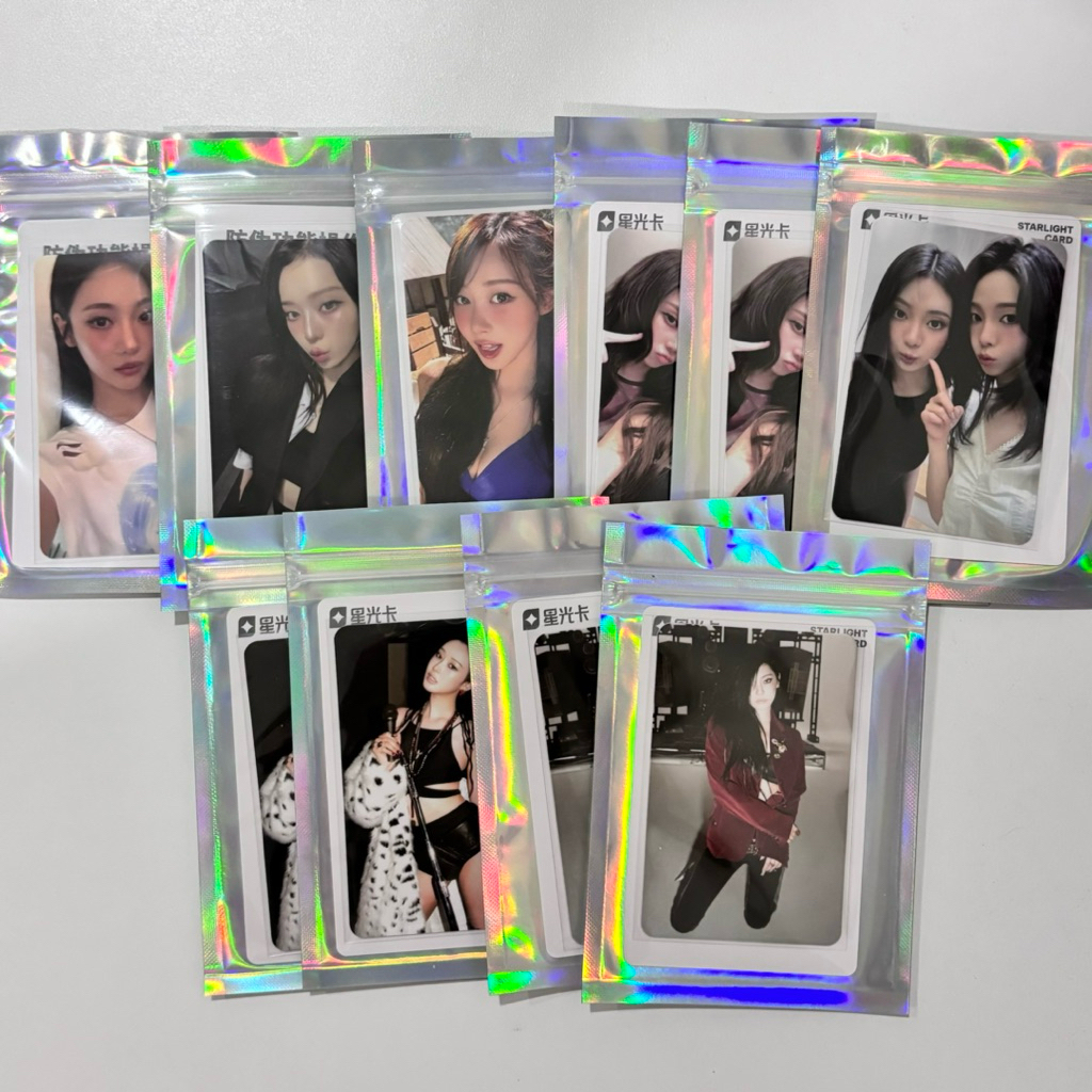 [พร้อมส่ง❗️] การ์ด aespa QQ music Rich man