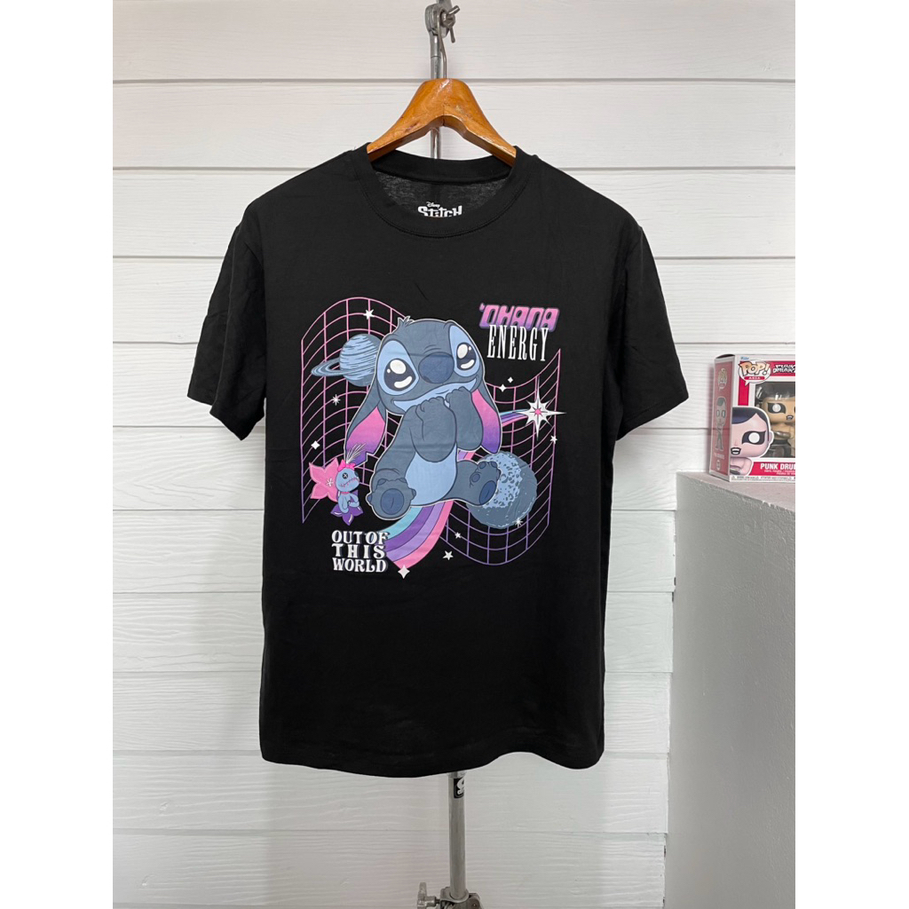 เสื้อยืดมือสอง DISNEY LILO & STITCH Size L มือ2