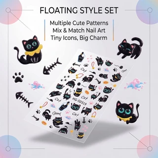 AK พร้อมส่งในไทย สติกเกอร์นูน3D การ์ตูน กันน้ำ สติ๊กเกอร์DIY แต่งเล็บ ไอแพด สมุด แบตสำรอง ไอแพด