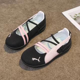 V5913 รองเท้าเด็ก รองเท้าผ้าใบเด็ก มีโลโก้