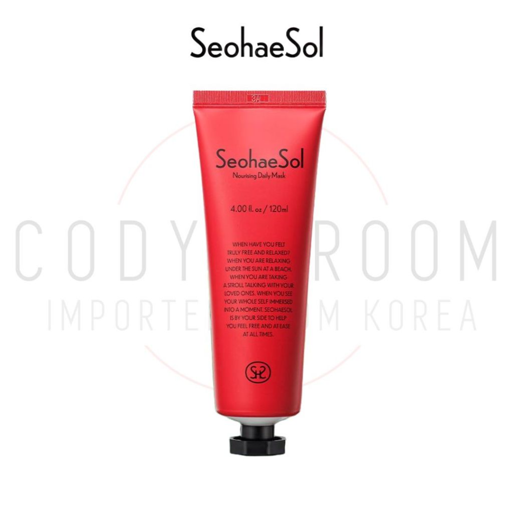Seohaesol Nourishing Daily Mask 120ml พร้อมส่ง มาส์กบำรุงผิว ชุ่มชื้น ผิวอิ่มฟู