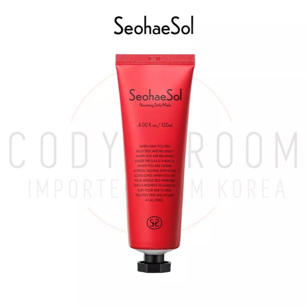 Seohaesol Nourishing Daily Mask 120ml พร้อมส่ง มาส์กบำรุงผิว ชุ่มชื้น ผิวอิ่มฟู
