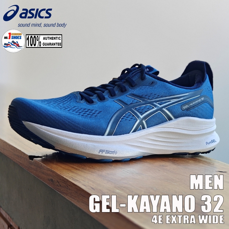 [✨4E] Asics รุ่น Gel-Kayano 32 1011C054-401 สี Winter sea/ midnight ของเเท้ 100%