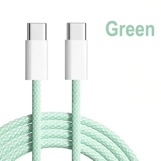 KINKONG สาย USB-C to USB-C PD60W ชาร์จเร็ว รองรับ iP17/16/15 Pro Max Pad Pro Air4/5 Mini6 สายถักทอ