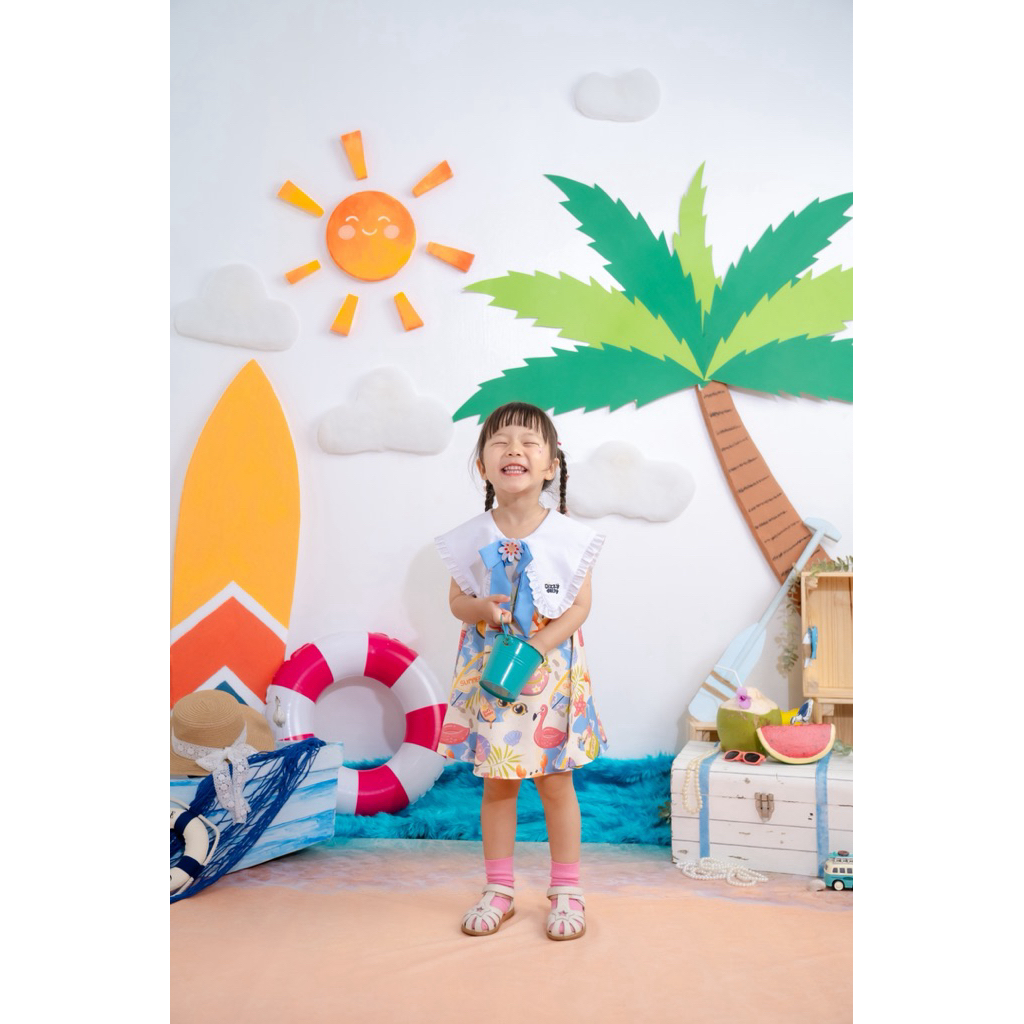 DD003 Dress ชุดกระโปรงเด็กผู้หญิง