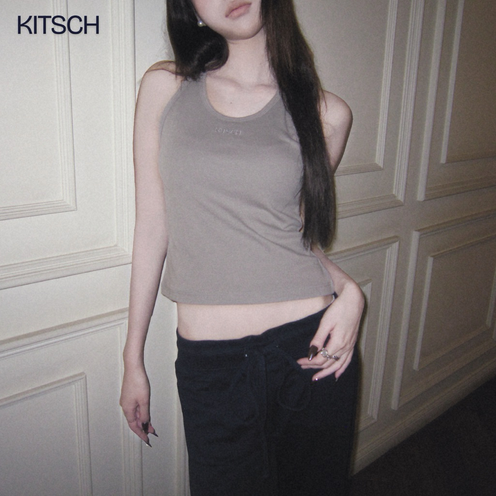 KITSCH - Logo Sleeveless Top