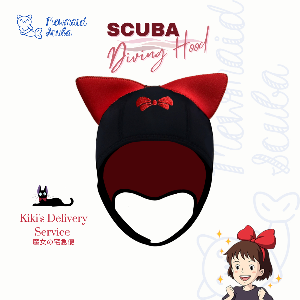 [SALE] Mewmaid Scuba หมวกดำน้ำ รุ่น KiKi 3mm Scuba Diving Hood Size S