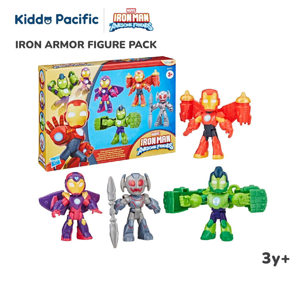 MARVEL IMF IRON ARMOR FIGURE PACK ของเล่น