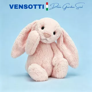 [ฟรีกล่องของขวัญ] VENSOTTI Petal Pearl Bunny (31/51/67cm) ตุ๊กตากระต่าย ตุ๊กตากอดนอน นุ่มพิเศษ - Premium Soft