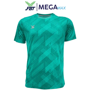 เสื้อกีฬาคอกลม FBT รุ่นใหม่ B2A223 B2A224 ตัดต่อคอยางยืด ผ้าไมโคร
