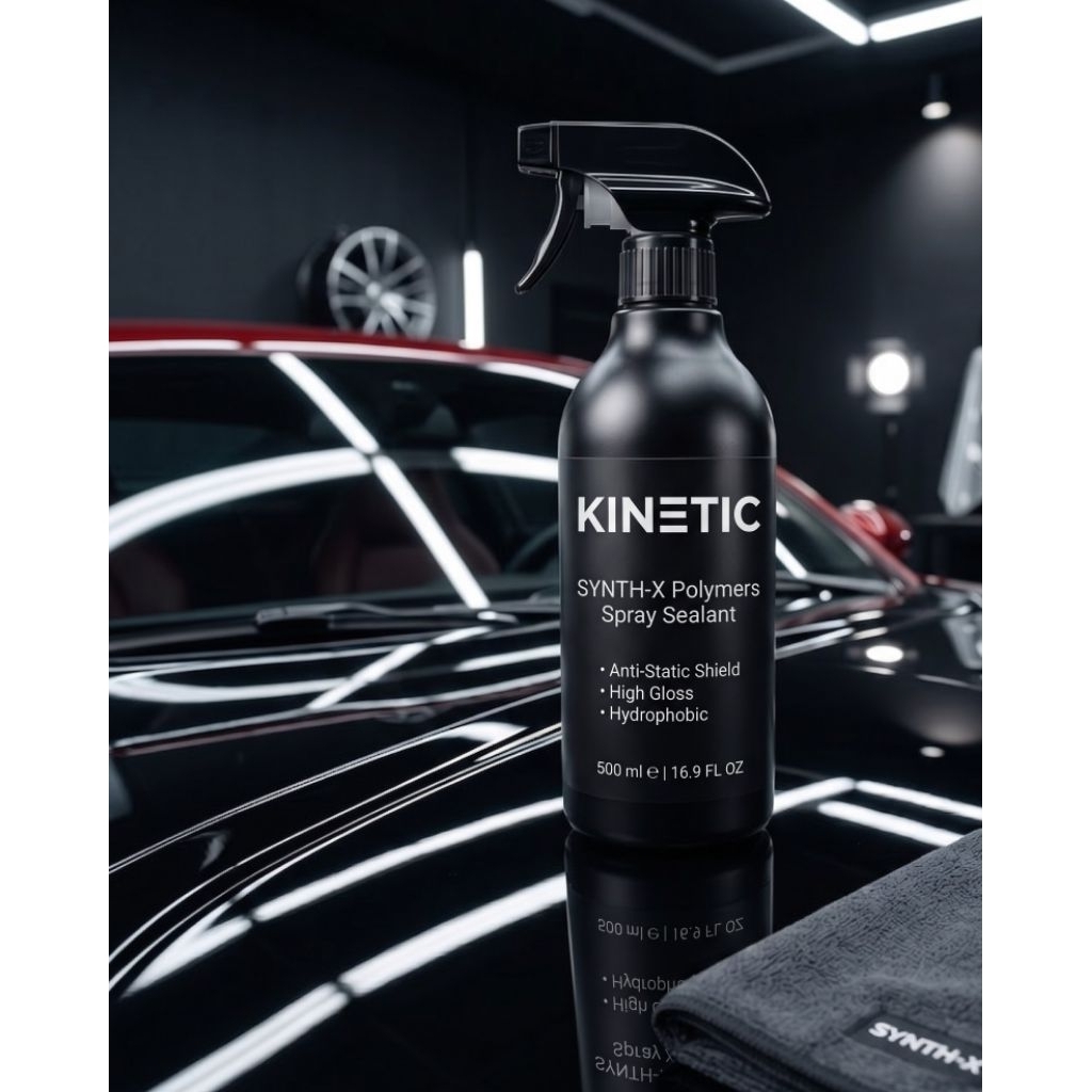 สเปรย์เคลือบเงา KINETIC SYNTH-X Polymers Spray Sealant 500 ml