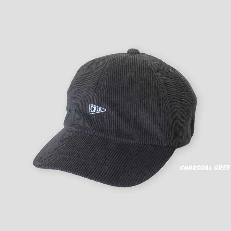 Calm Corduroy Basic Cap | Winter Fall 2022 หมวกลูกฟูก คราม แคมป์ ราคา ถูกที่สุด ดีลบีเคเค แกลเลอรีภาพที่ 8