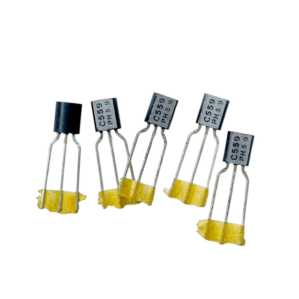 BC559 Transistor PNP (ราคาต่อ 3 ชิ้น) 200mA-30V TO-92 มีสินค้าพร้อมส่งในไทย