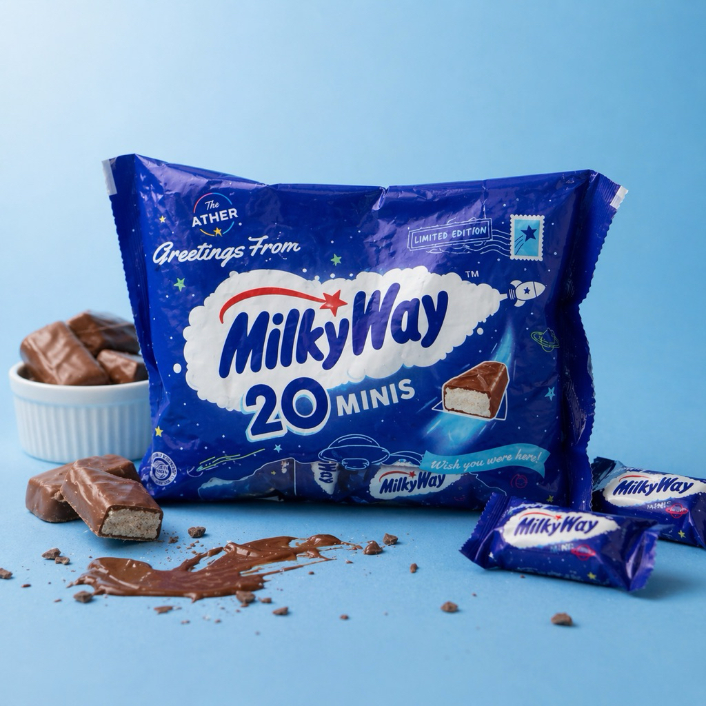 milkyway Minis chocolate 1 มี 20 ชิ้น น้ำหนัก 333 g.