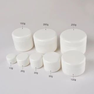 🧴 ถูกที่สุด PACKORY🧴กระปุกครีม ตลับใส่ครีม มีฝารองด้านใน 50-250 G.