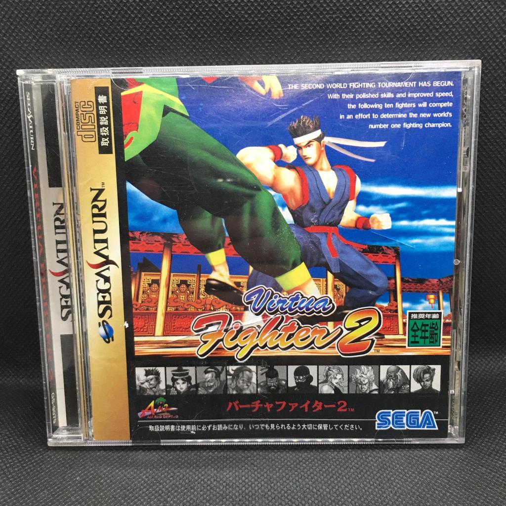 เกม Virtua Fighter 2 สำหรับเครื่อง Sega Saturn [แผ่นแท้ Japan]