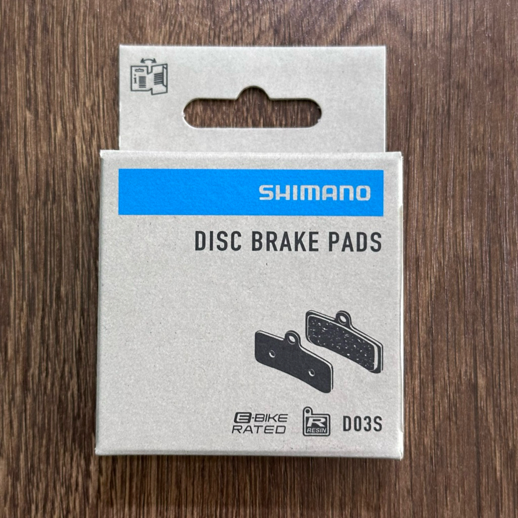 SHIMANO DISC BRAKE PADS D03S ผ้าเบรกดิสก์ เรซิน (1 Set) ของแท้ จัดส่งไว