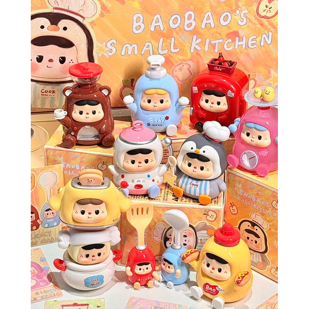 (ย199) โมเดล : Baobao’s Small Kitchen Series Blind Box