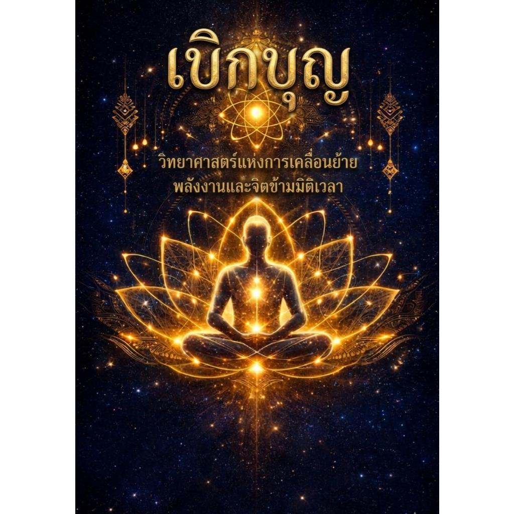 หนังสือเบิกบุญ เปลี่ยนบุญเป็นพลังงาน พลิกชีวิต ด้วยวิทยาศาสตร์ ควอนตัมและพุทธศาสตร์