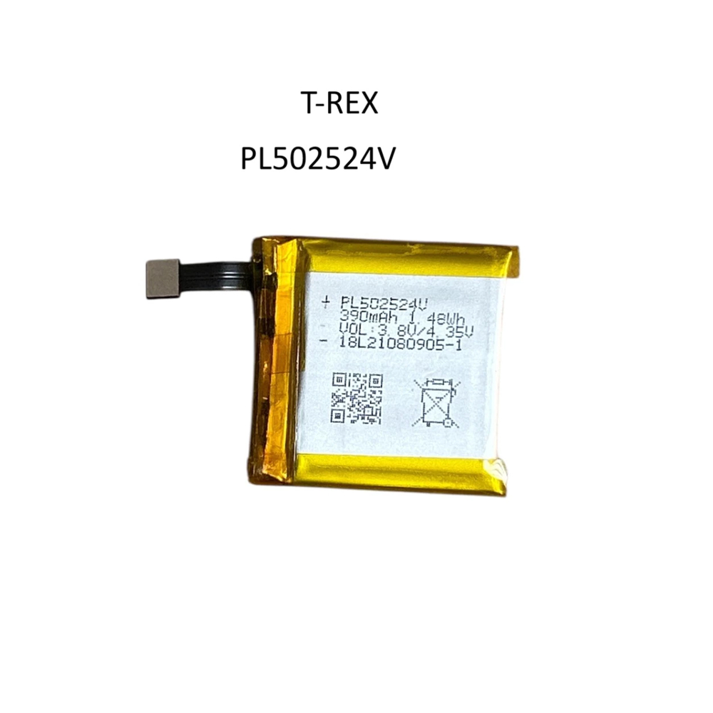 Trex1 PL502524V 3.8V 390MAh แบตเตอรี่สำหรับ Huami AMAZFIT T-Rex