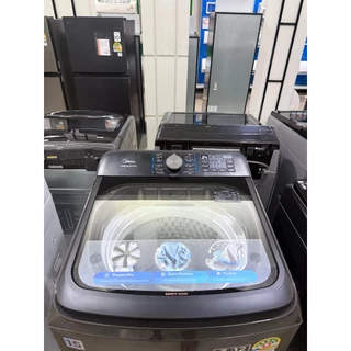 Midea เครื่องซักผ้า ขนาด 15 ก.ก. มอเตอร์ต่อตรง Direct Drive รุ่น MA512W150D รับประกันมอเตอร์ 5 ปี