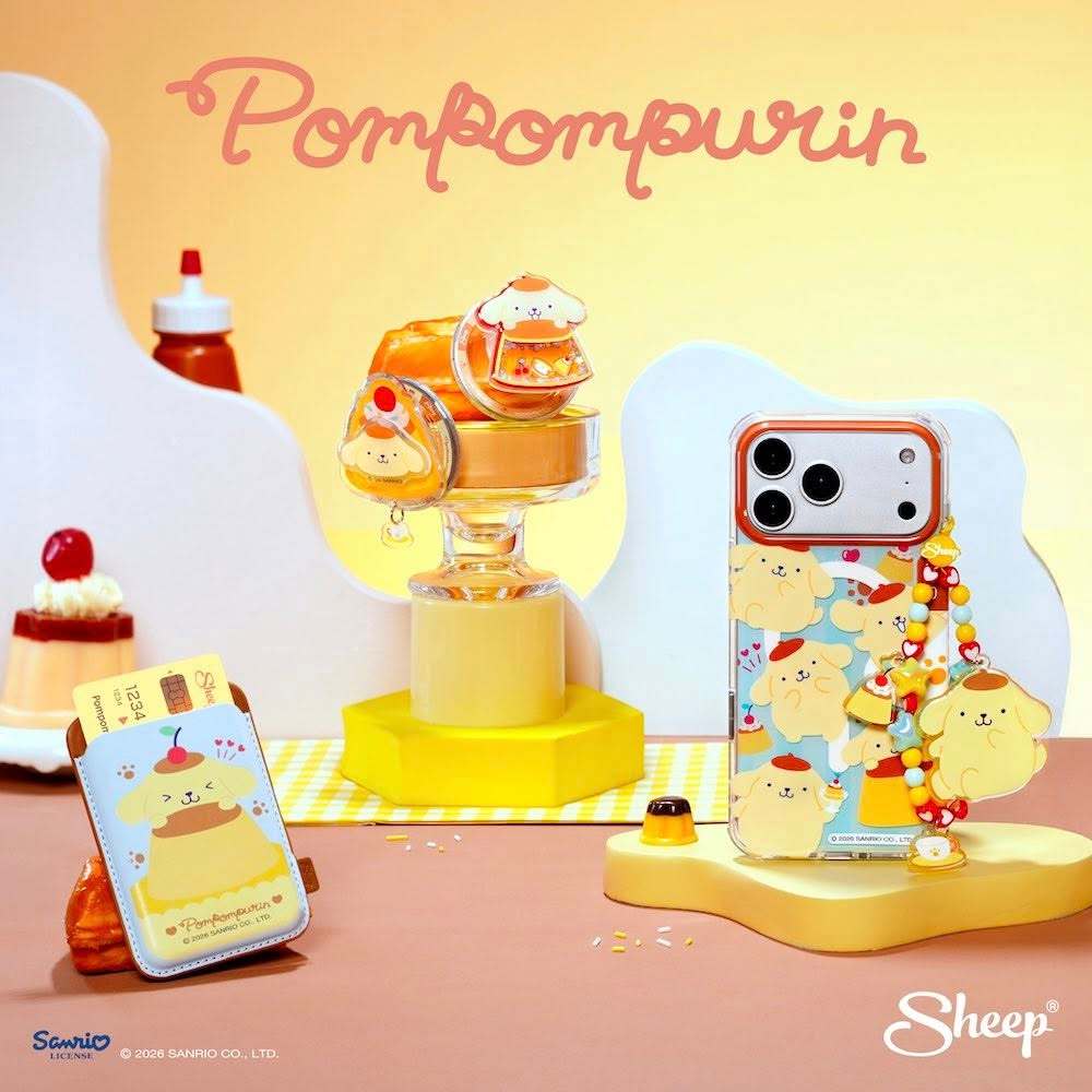 พร้อมส่ง SHEEP Canvas Phone Case - Pompompurin Collection เคสปอมปอมปูริน Case Pompompurin Applesheep ของแท้100%✔️