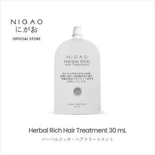 [ทรีทเม้นท์บำรุงผม] NIGAO Herbal Rich Hair Treatment 30 mL