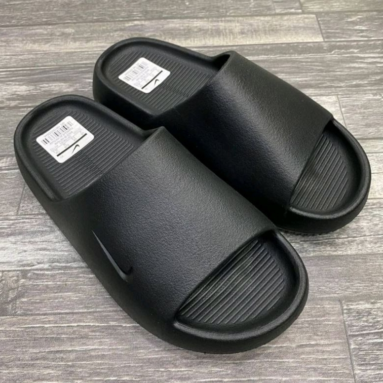 Calm Slide รองเท้าแตะผู้ชาย แบบสวม นิ่ม ใส่ใบ้าน รองเท้าเพื่อสุขภาพ พื้นหนา กันลื่น