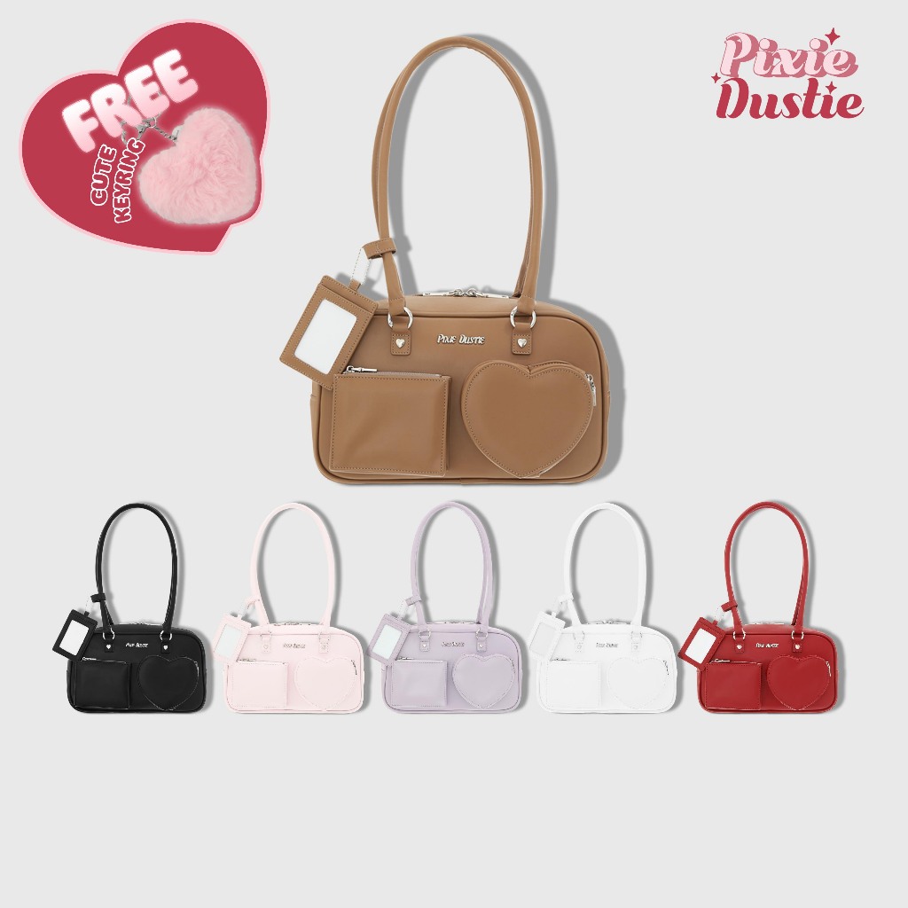Louis Montini (Pixie Dustie) กระเป๋าสะพายไหล่ รุ่น Pixie Heartie Bag PIX11