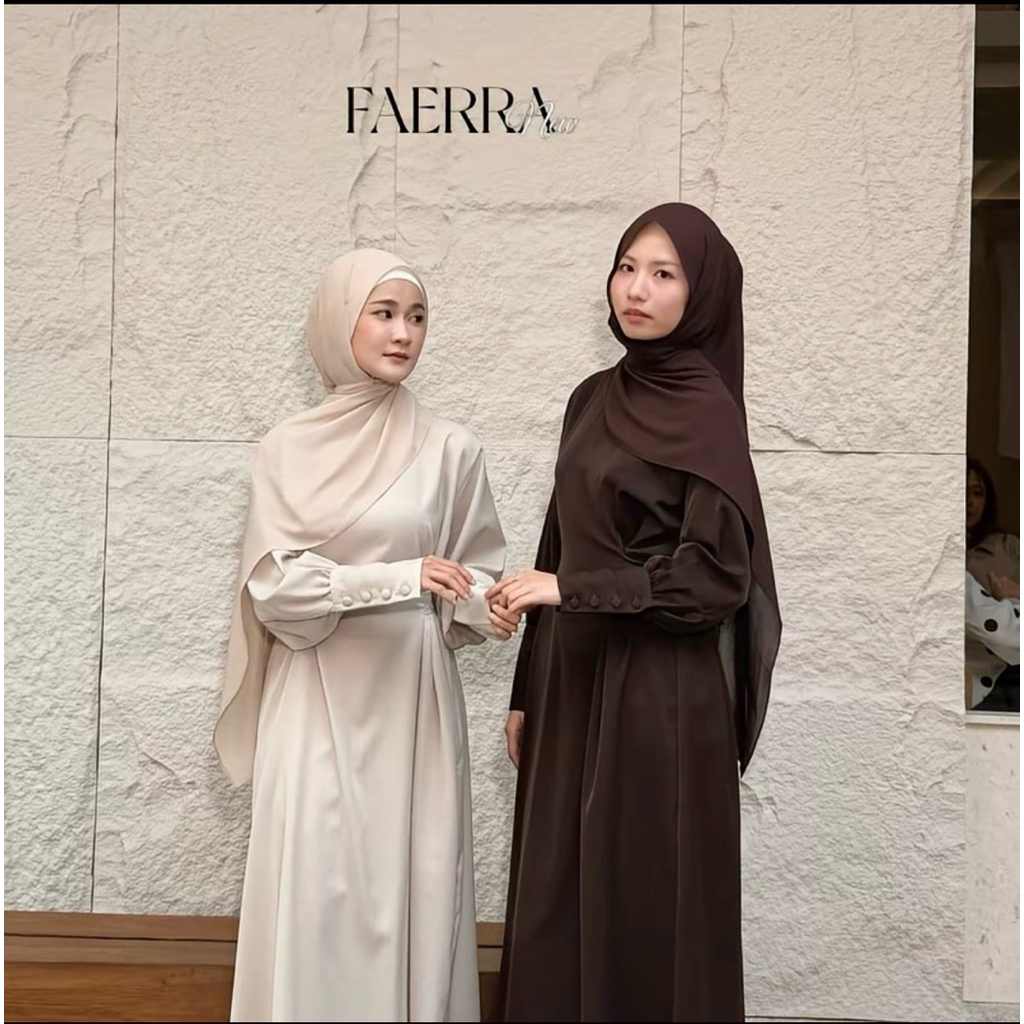 Faerra - ana shop งานชุดเดรสยาวเชือกคาดเอวดีเทลผูกหน้าได้ 🛒