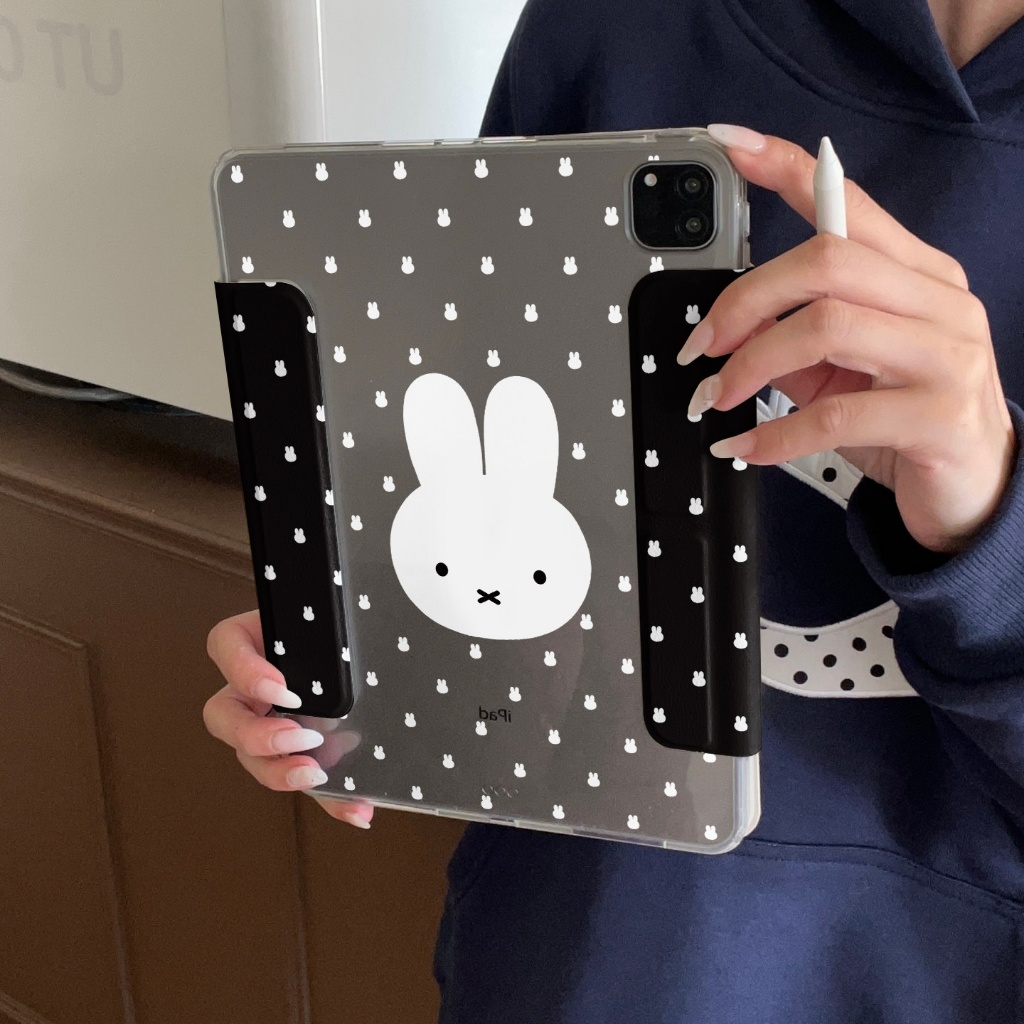 💫พร้อมส่ง💫เคสไอแพด Yพับตั้งได้ Miffy Gen12 Pro11 Air8 Air7 Air5 Gen9 10.2 Pro10.5 Mini7 เคสipad Air3