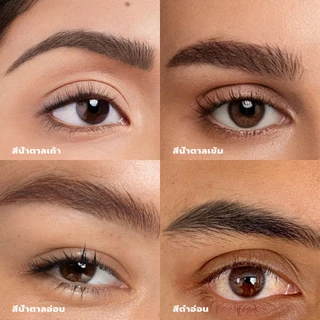 【ชุดเขียนคิ้ว】JMCY เจลเขียนคิ้วเนื้อแมตต์กำมะหยี่ ติดทนนาน 12 ชั่วโมง กันเหงื่อ ดินสอเขียนคิ้ว สองหัว กันน้ำ กันเหงื่อ