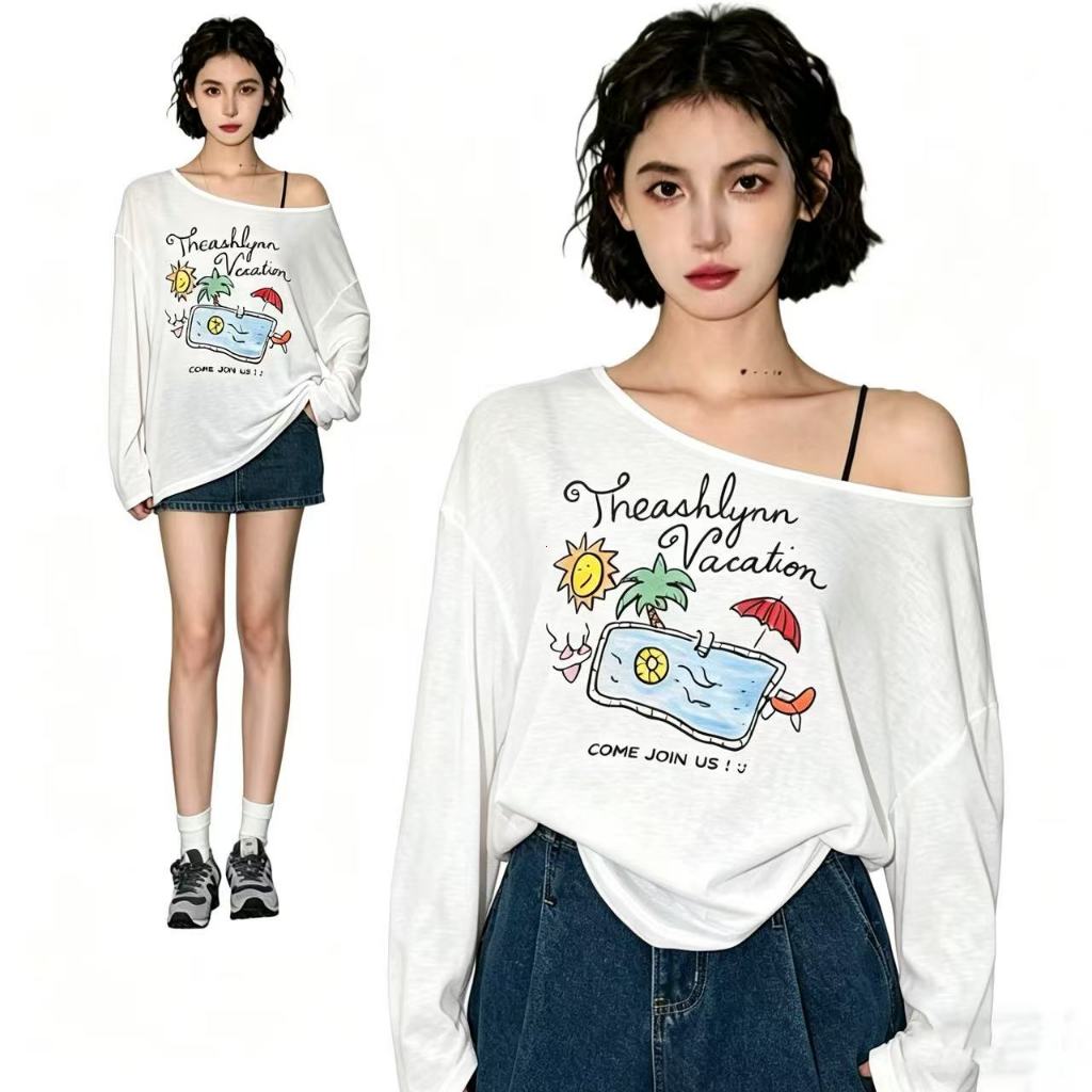 COD✅-เสื้อโปร่งผู้หญิง-ทรงหลวม-โปร่งใส/โปร่งบาง-ซ่อนหุ่นได้-ผ้าตาข่าย/โปร่งบาง-ระบายอากาศดี-สีพาสเทล-สไตล์เกาหลี